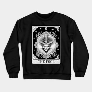 The Fool Vintage Tarot Card Crewneck Sweatshirt